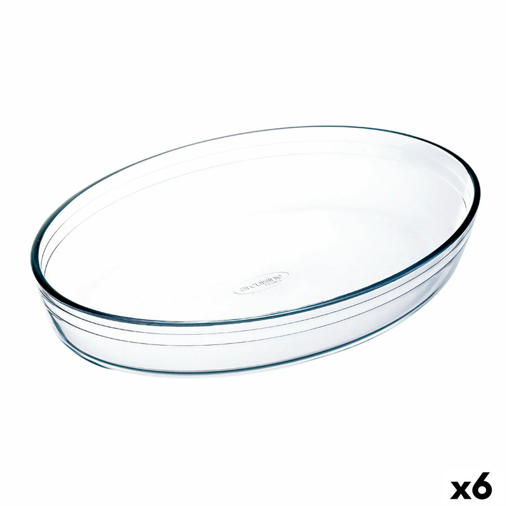 Ô Cuisine Backofen Dish Ocuisine Vidrio Transparent Glas Oval – Produktansicht 1