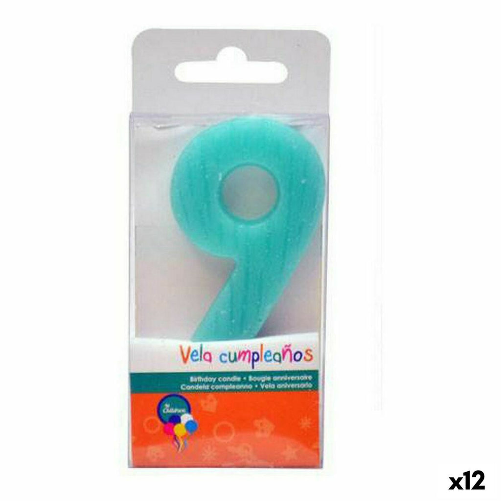 Kerze Nº 9 Birthday – Produktansicht 1
