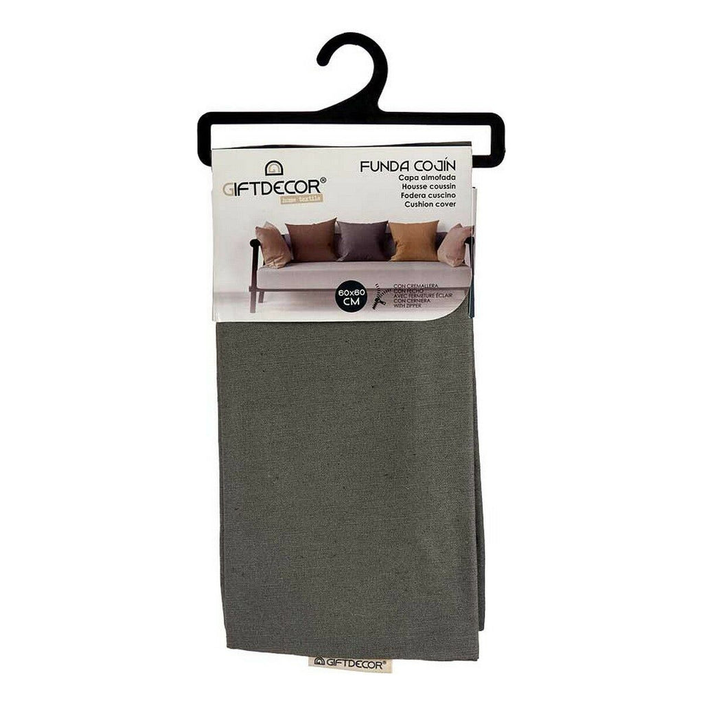 Gift Decor Kissenbezug Anthrazit – Produktansicht 3
