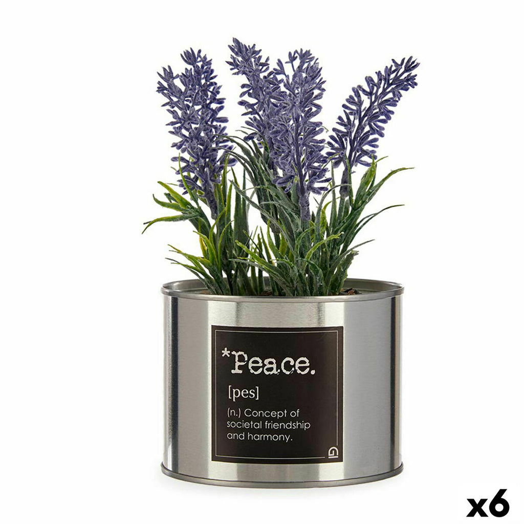 Ibergarden Dekorativ Plant Metall Kunststoff Can Lavendar – Produktansicht 1