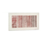 Gift Decor Leinwandbild Weiß Rosa Stripes mit relief – Produktansicht 2