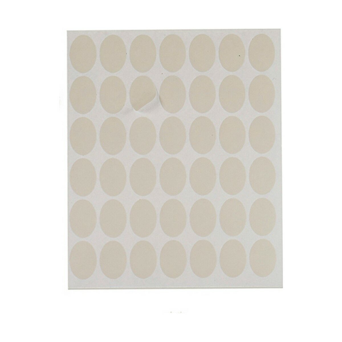Pincello Klebeetiketten Weiß Oval – Produktansicht 3
