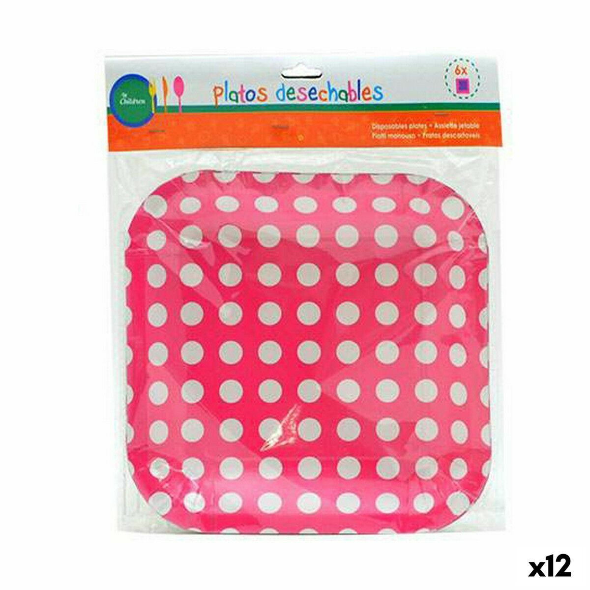 Tellerset Points Disposable – Produktansicht 1