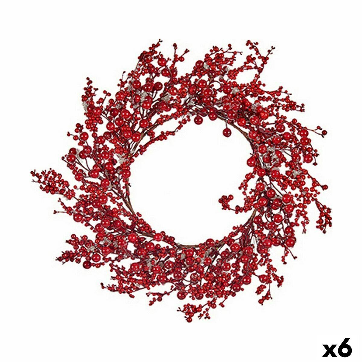 Krist+ Advent wreathe Rot Kunststoff – Produktansicht 1
