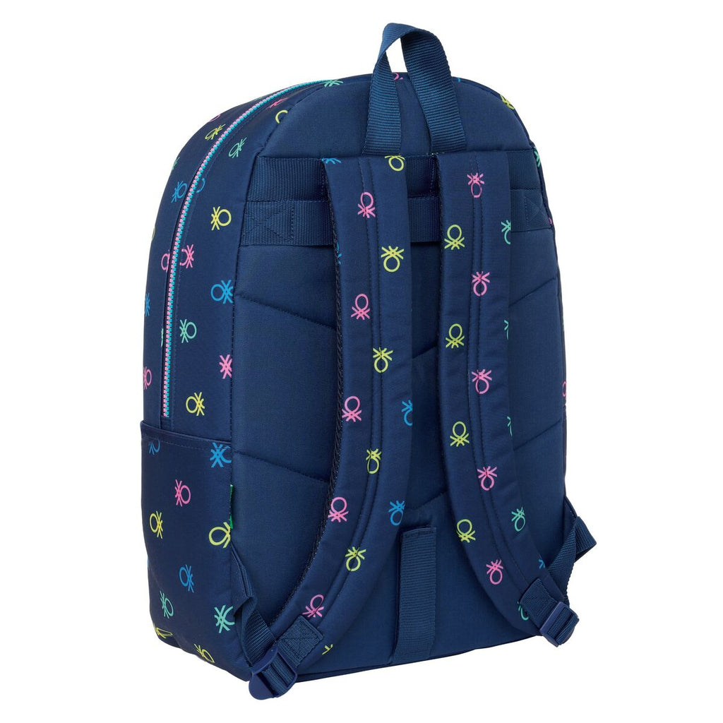 Schulrucksack Benetton Cool Dunkelblau – Produktansicht 2