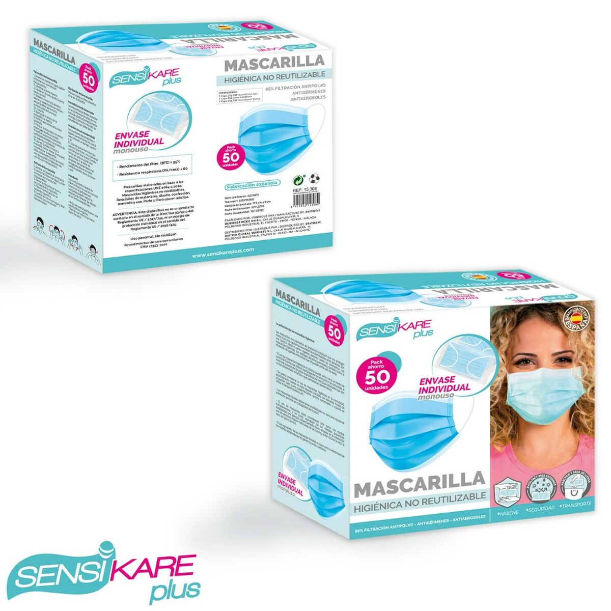 SensiKare Box aus Hygienisch masks – Produktansicht 6