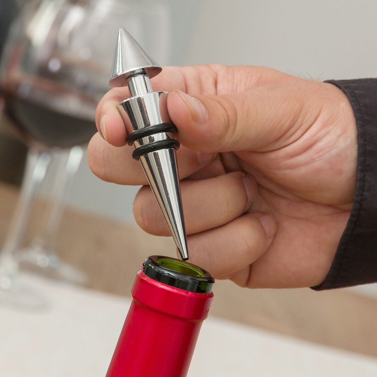 InnovaGoods Flasche Weinset – Ansicht 4