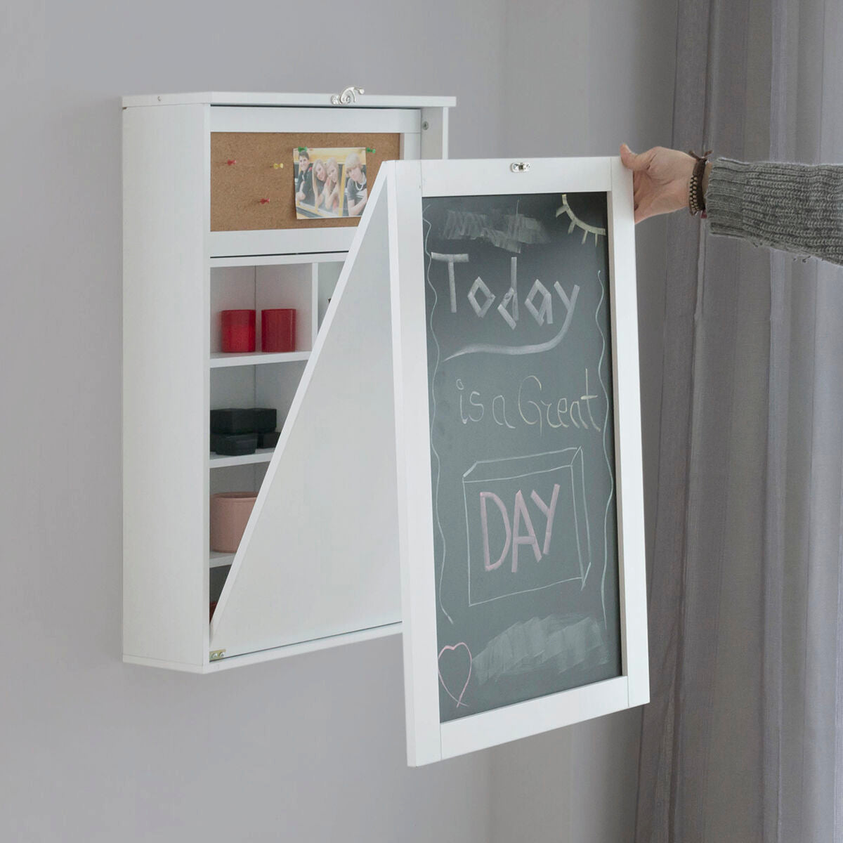 InnovaGoods Foldable Wand Desk Woldy – Ansicht 2
