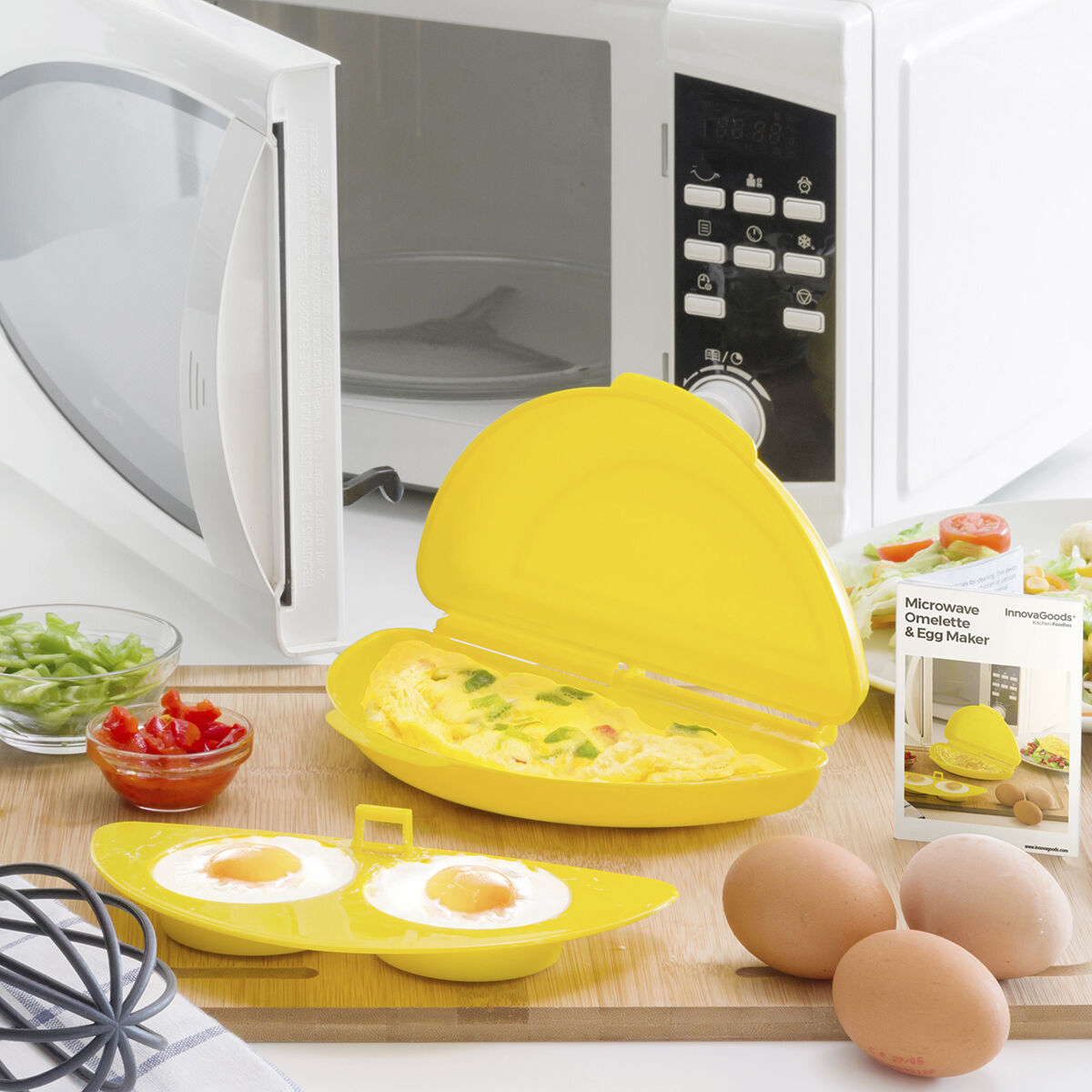 InnovaGoods Microwave Omelette & Egg Gerät – Produktansicht 1
