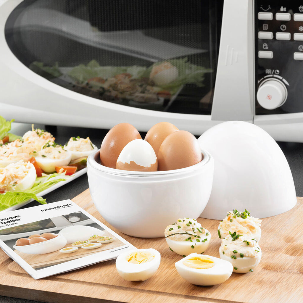 InnovaGoods Microwave Egg Boiler mit Recipe Booklet Boilegg – Produktansicht 1