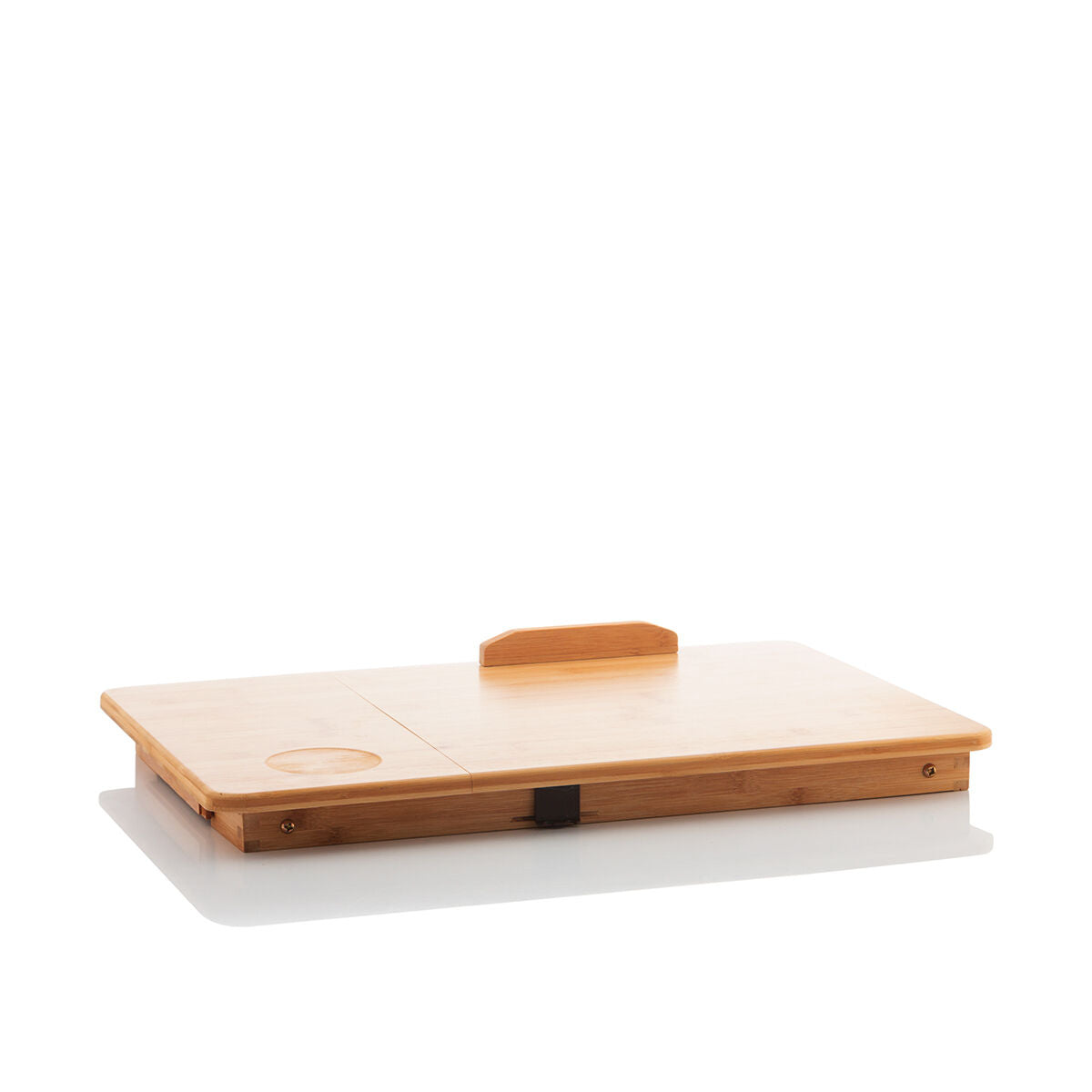 InnovaGoods Bamboo Klappbar Beistelltisch Lapwood – Ansicht 10