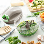 InnovaGoods Manueller Mini-Zerkleinerer mit Zugseil Spinop – Ansicht 4