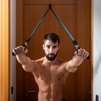 Set aus Widerstandsbänder mit Zubehör & Trainingsanleitung Rebainer InnovaGoods – Produktansicht 5