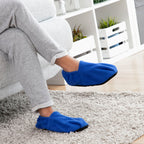 InnovaGoods Microwavable Heated Slippers Blau – Produktansicht 4