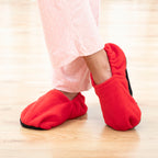 InnovaGoods Microwavable Heated Slippers Rot – Produktansicht 3