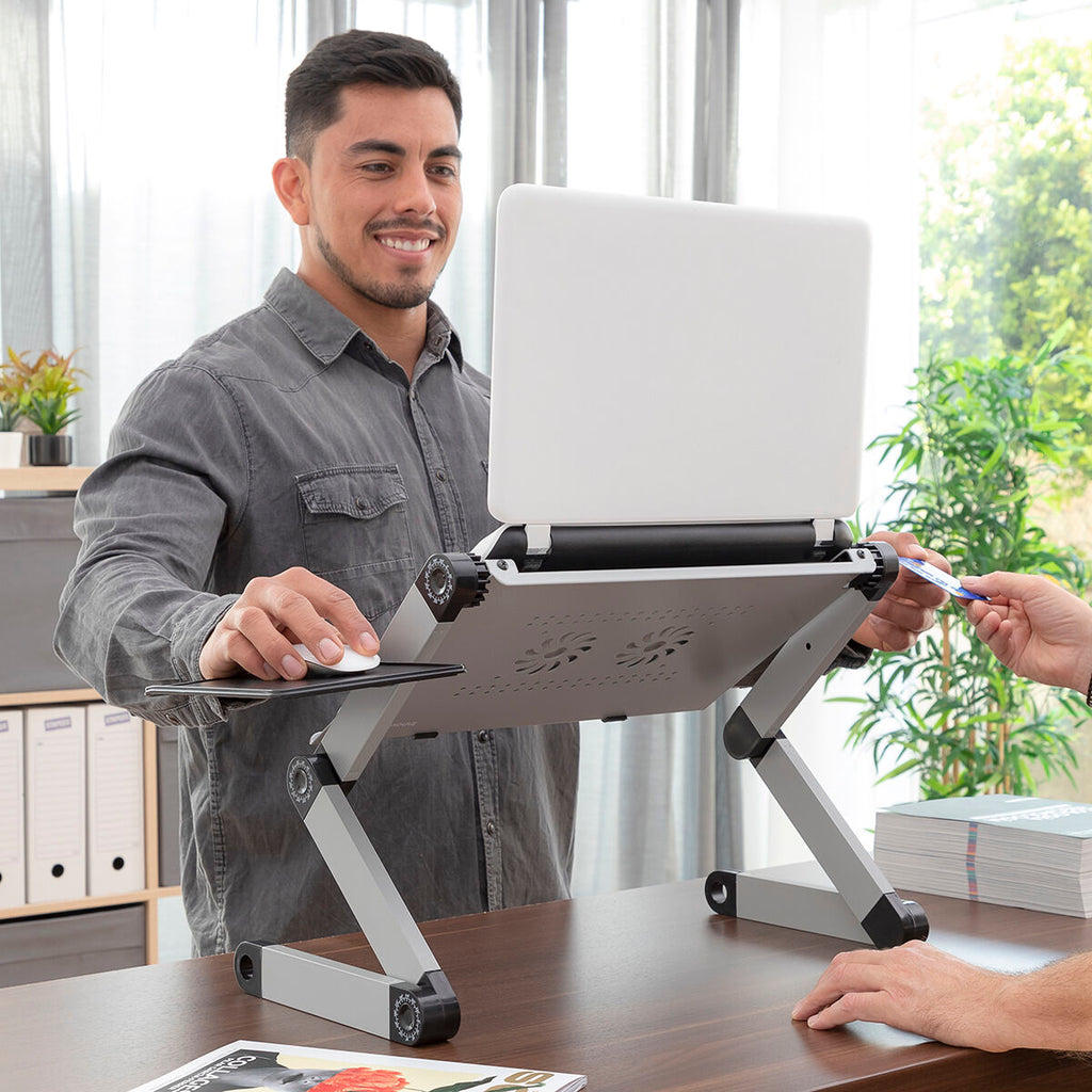 InnovaGoods Verstellbar Multi-position Notebook-Tisch Omnible – Produktansicht 3
