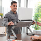 InnovaGoods Verstellbar Multi-position Notebook-Tisch Omnible – Produktansicht 3