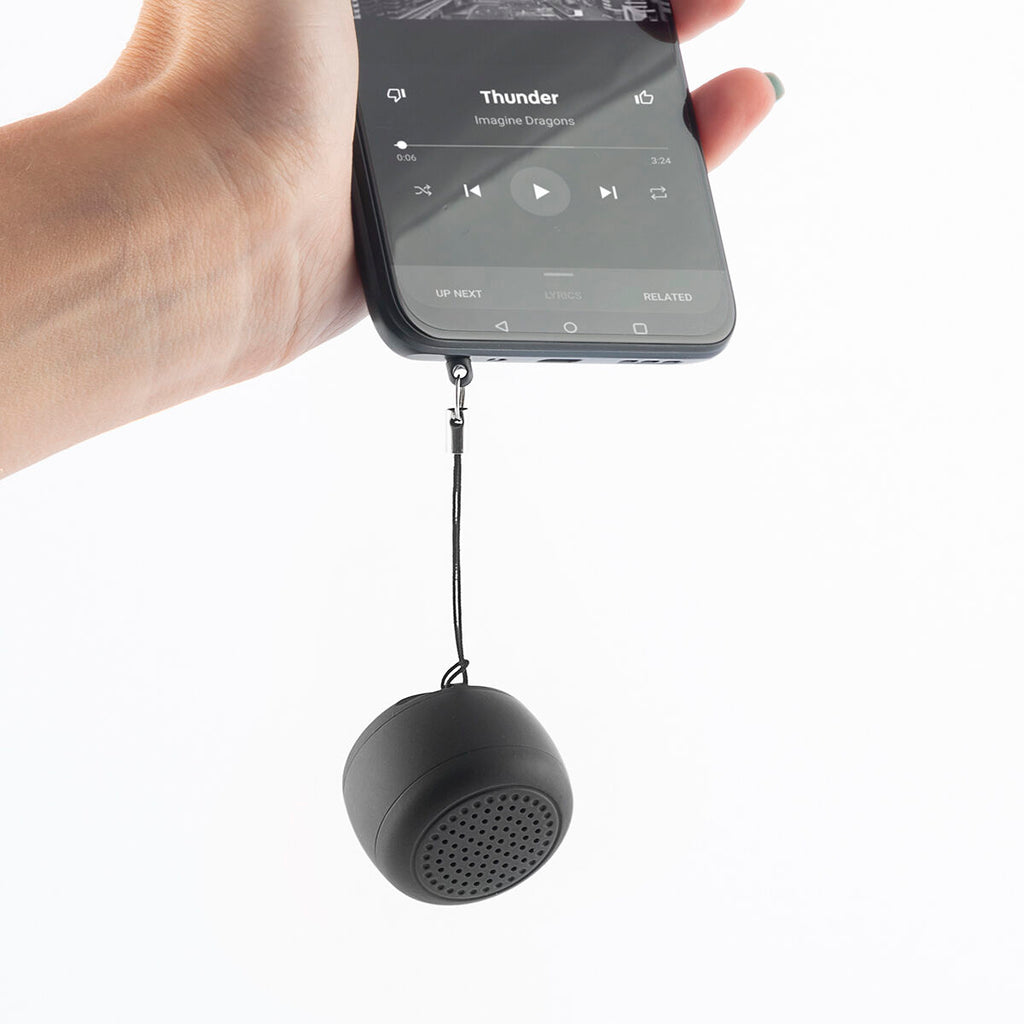 InnovaGoods Wiederaufladbar Tragbar Kabellos Mini Lautsprecher Miund – Produktansicht 9