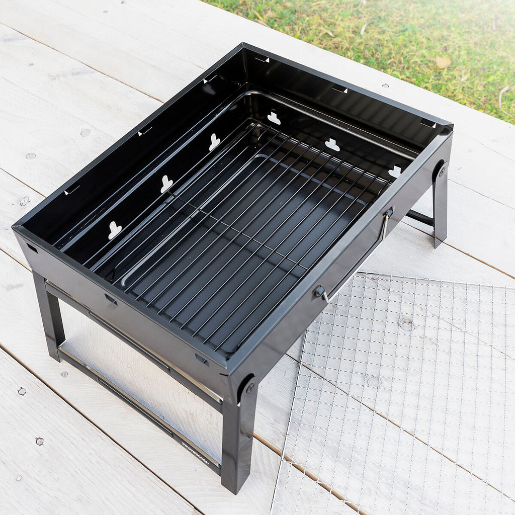 Klappbar Tragbar Barbecue für use mit Charcoal BearBQ InnovaGoods – Produktansicht 7