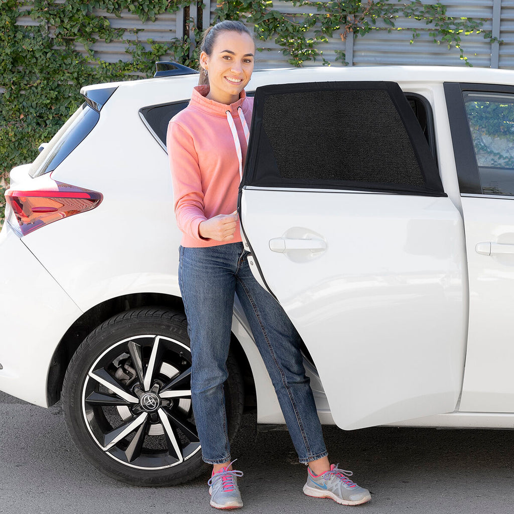 InnovaGoods Mesh Sunshade für the Auto UVlock – Produktansicht 1