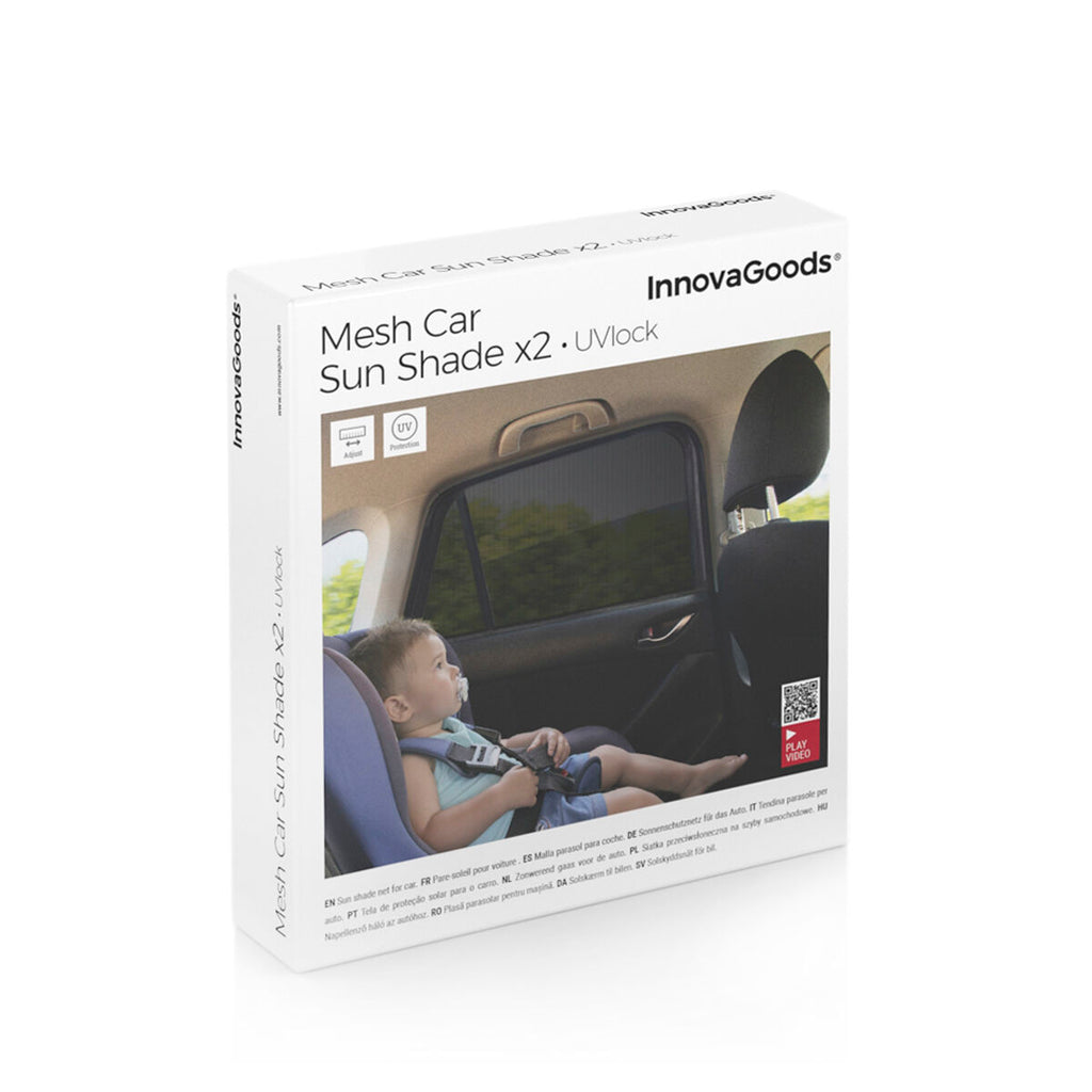 InnovaGoods Mesh Sunshade für the Auto UVlock – Produktansicht 9