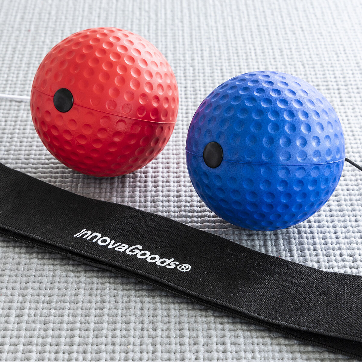 InnovaGoods Trainings- und Reflexball-Set Balxing – Produktansicht 4