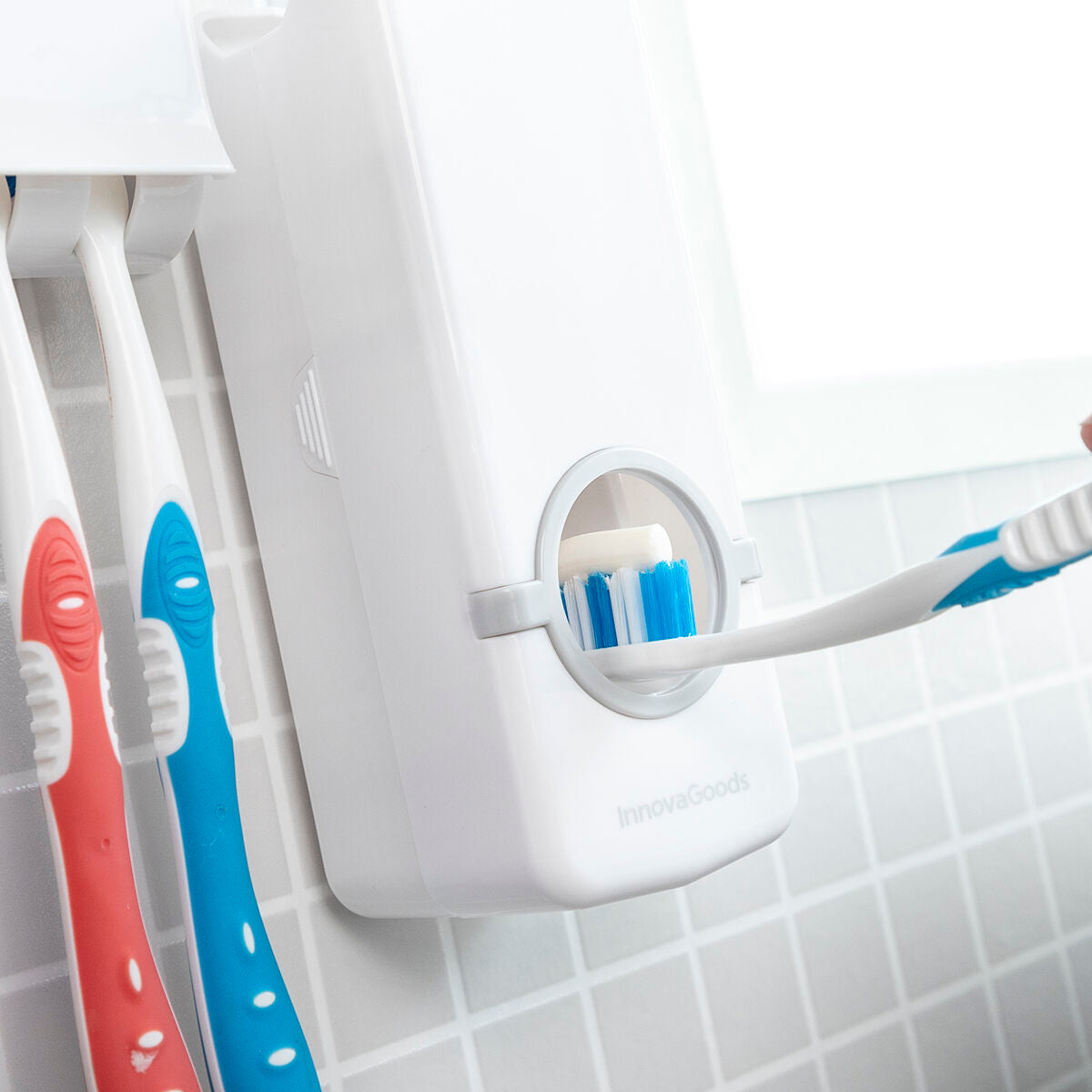 InnovaGoods Toothpaste Dispenser & Halter Diseeth – Produktansicht 3