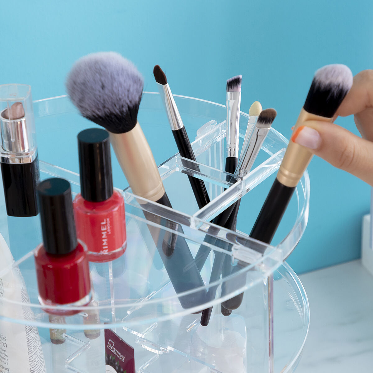 InnovaGoods Rotating Make-up Organiser Rolkup – Produktansicht 6