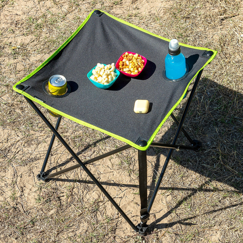 InnovaGoods Klappbar Textil Campingtisch mit Abdeckung Cafolby – Produktansicht 6