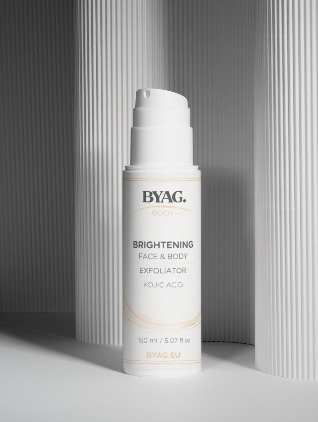 BYAG. Gesichts- und Körperpeeling – Kojic Acid – Produktansicht 3