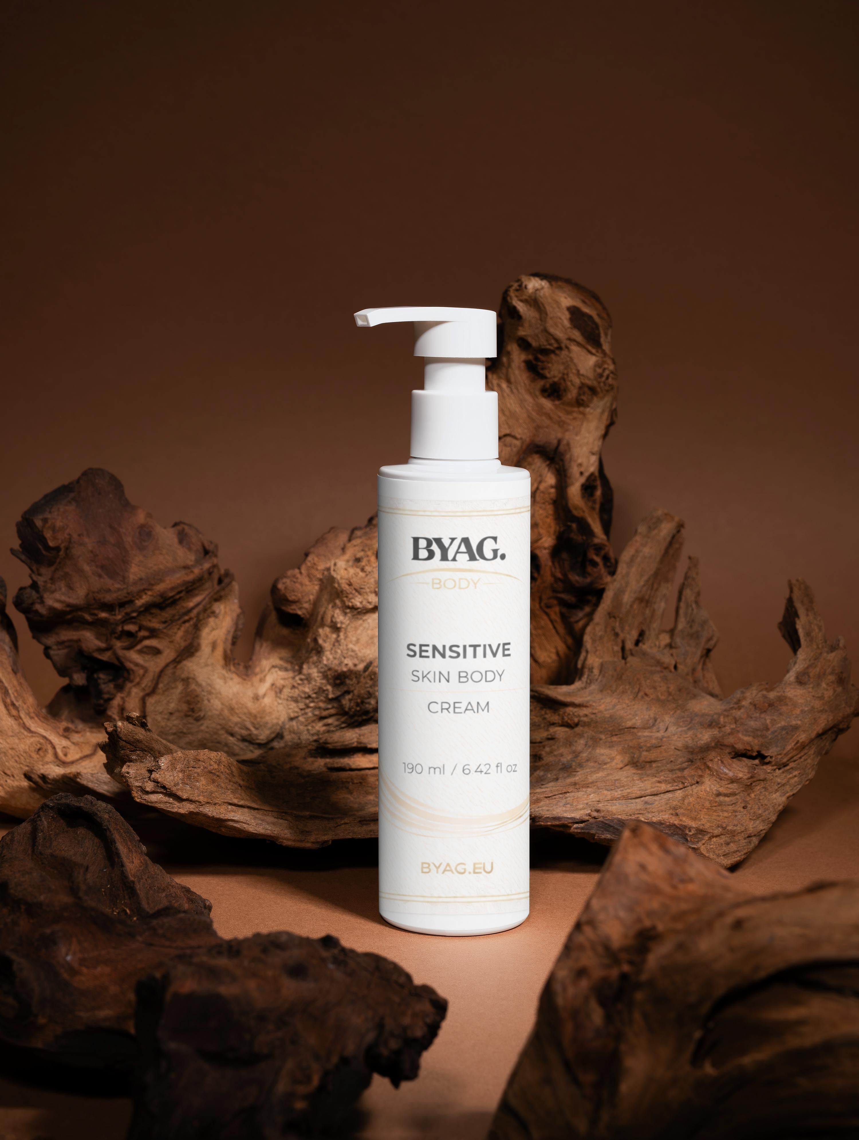 BYAG. Körpercreme für sensible Haut – Produktansicht 3