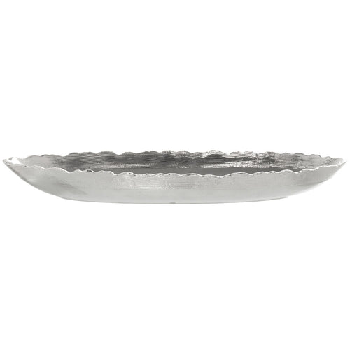 Alexandra House Living Centerpiece Silber Keramik – Produktbild 2