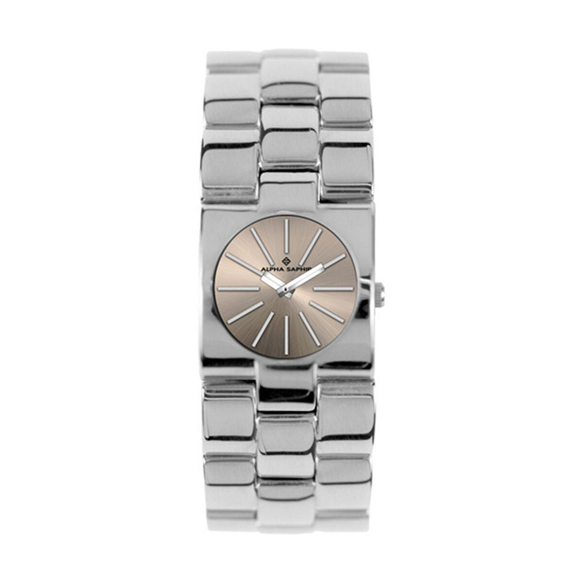 Alpha Saphir Unisex-Armbanduhr 271K Beige Silber – Produktbild 1
