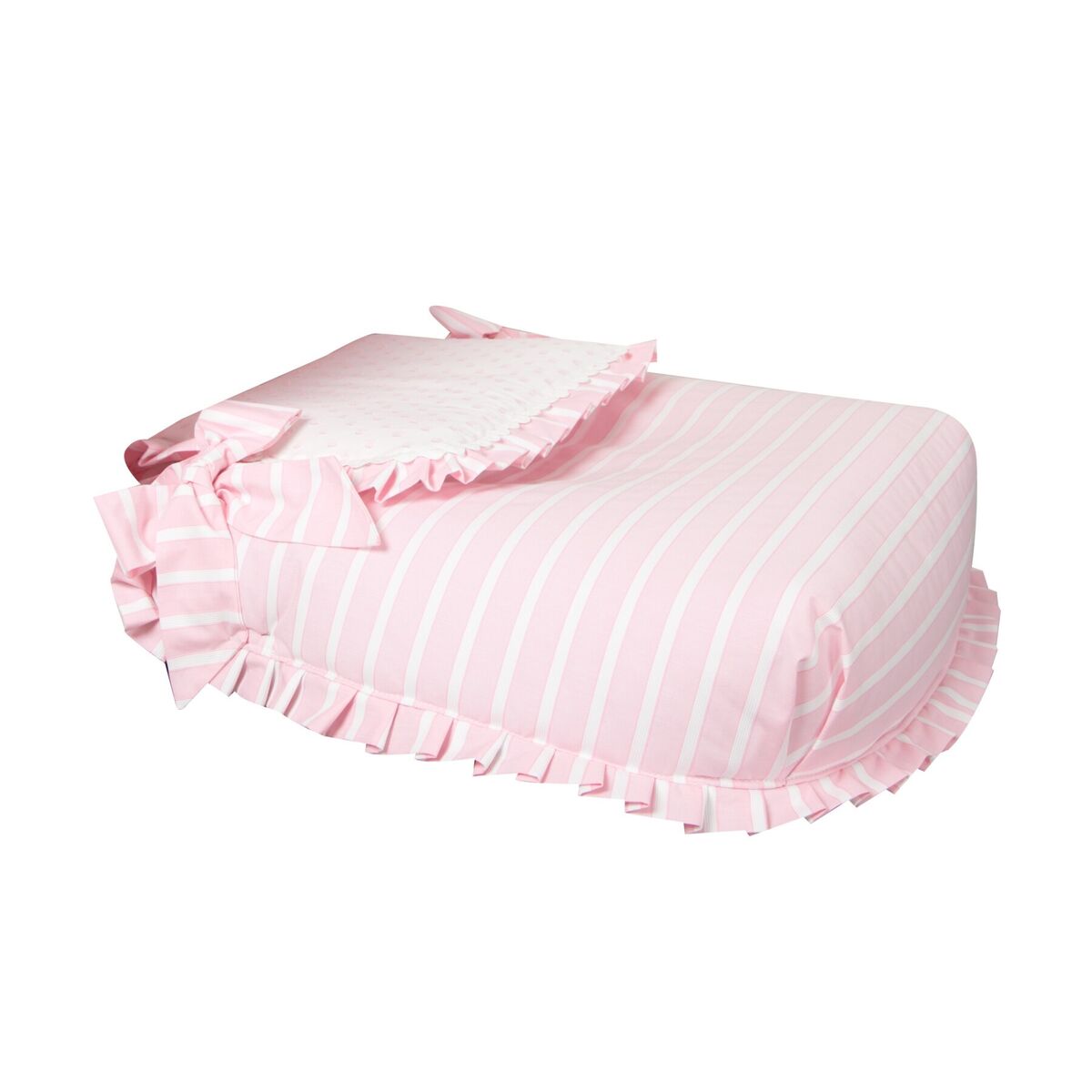 Babyline Tagesdecke Oporto Rosa Babybett – Produktbild 1