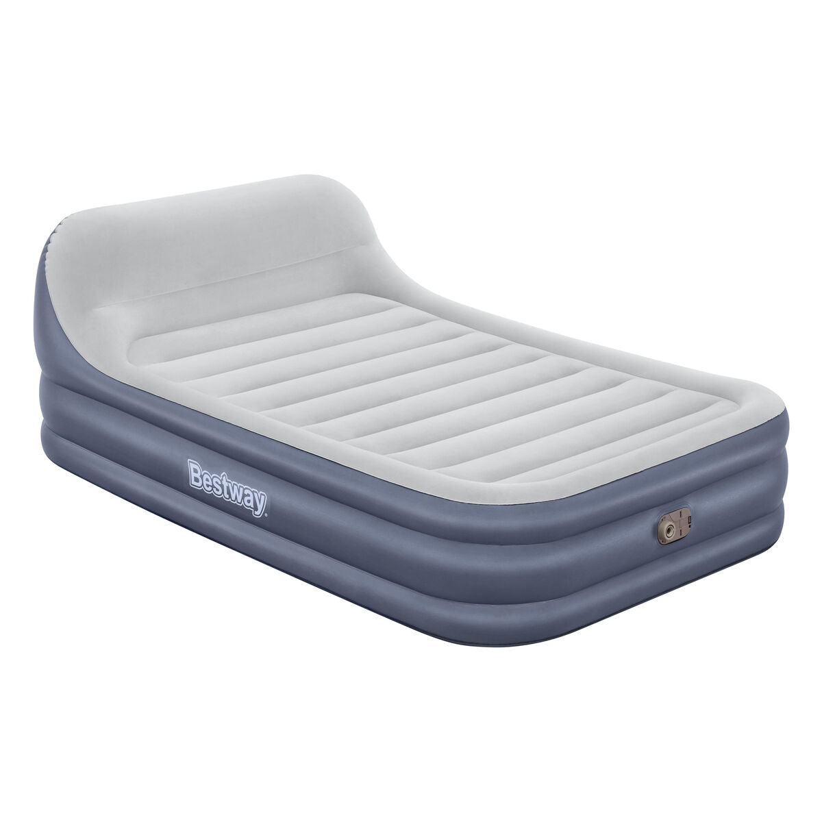 Bestway Aufblasbar Doppelt Bed mit Motor & Headboard Camping 67923 – Produktbild 1