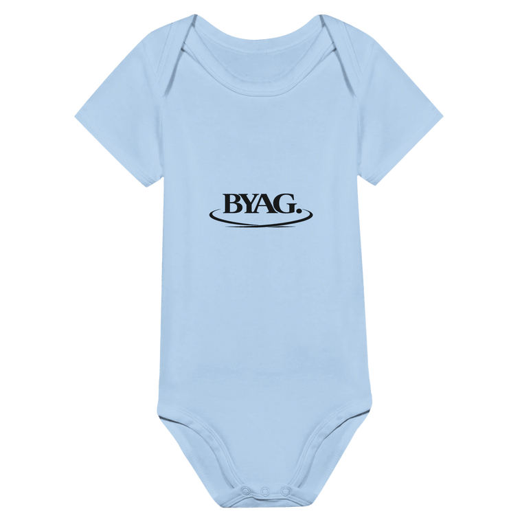 BYAG. Baby Kurzarm Bodysuit – Blau
