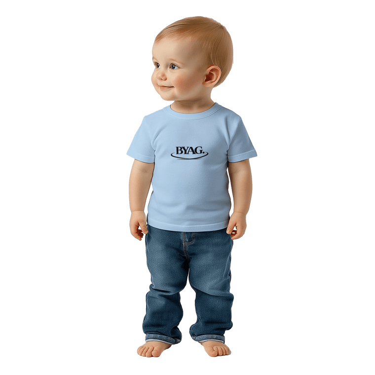 BYAG. Baby Cotton T-Shirt – Blau