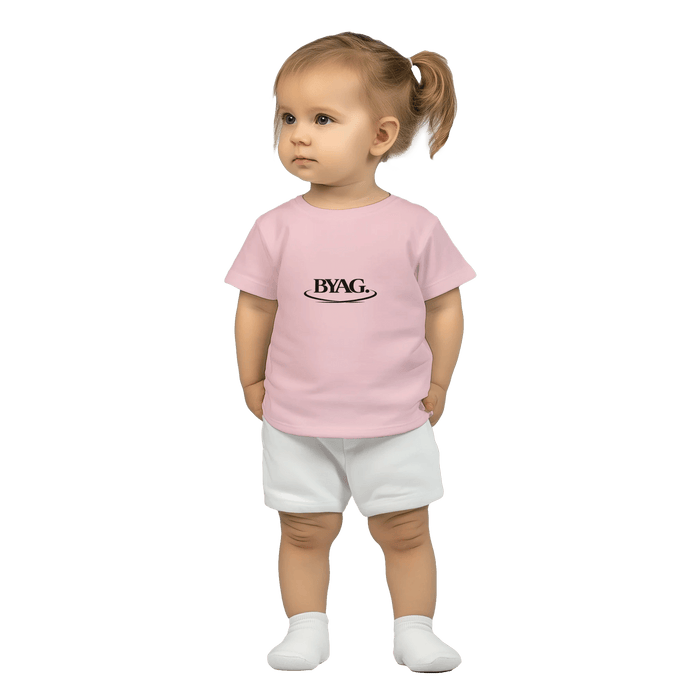 BYAG. Baby Cotton T-Shirt – Pink