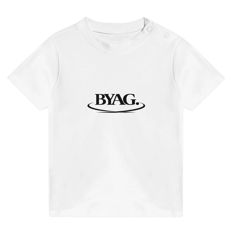 BYAG. Baby Cotton T-Shirt – Weiß