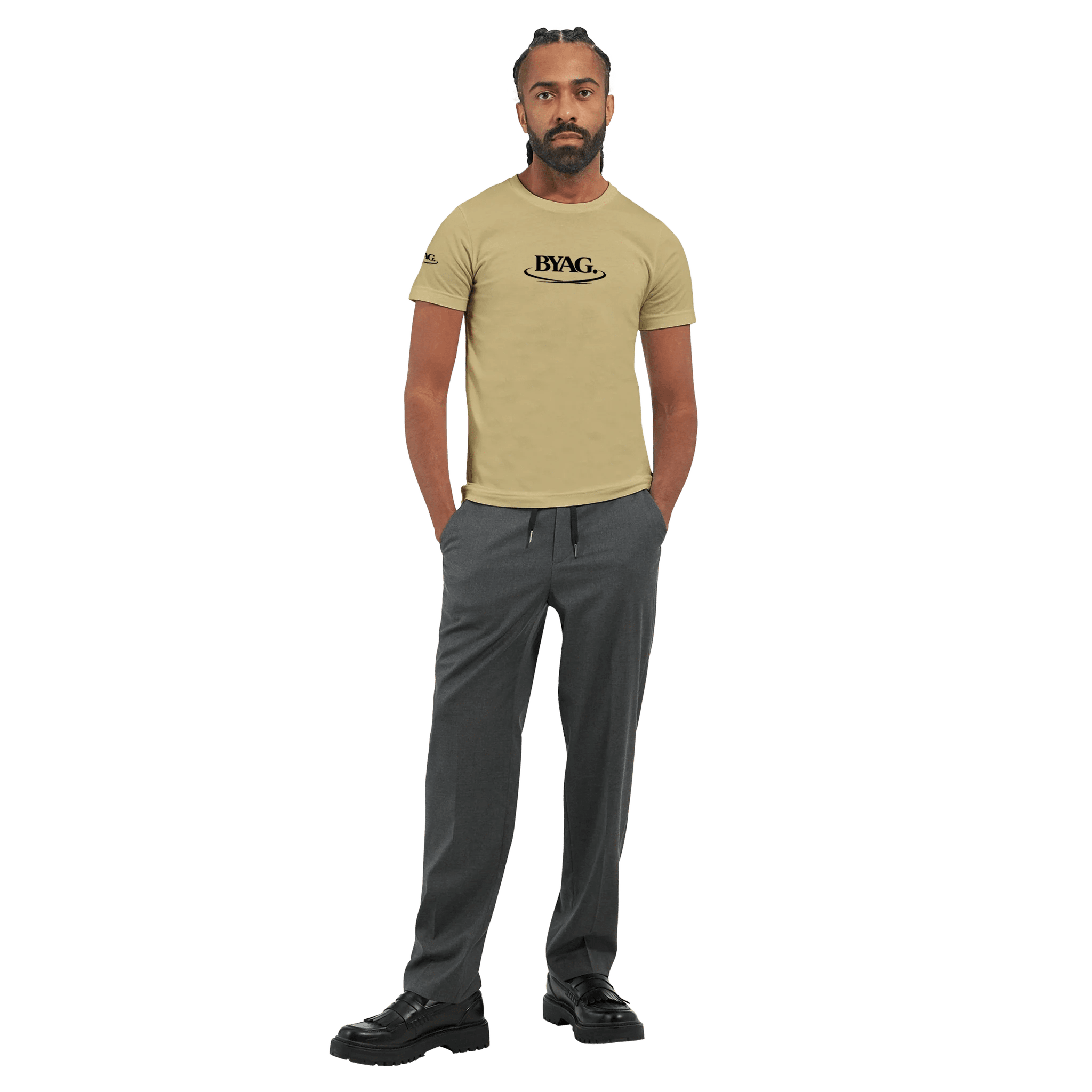 BYAG. Signature Crewneck – Cream - BYAG.DEPrint MaterialBYAG.DEBYAG.DE#original_value#S