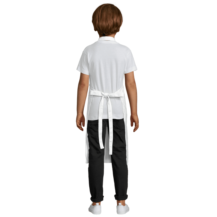 BYAG. Kids Apron mit Pocket – Weiß