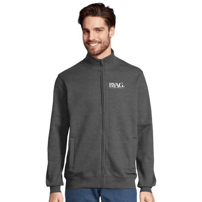 BYAG. Core Full Zip Hoodie – Grey
