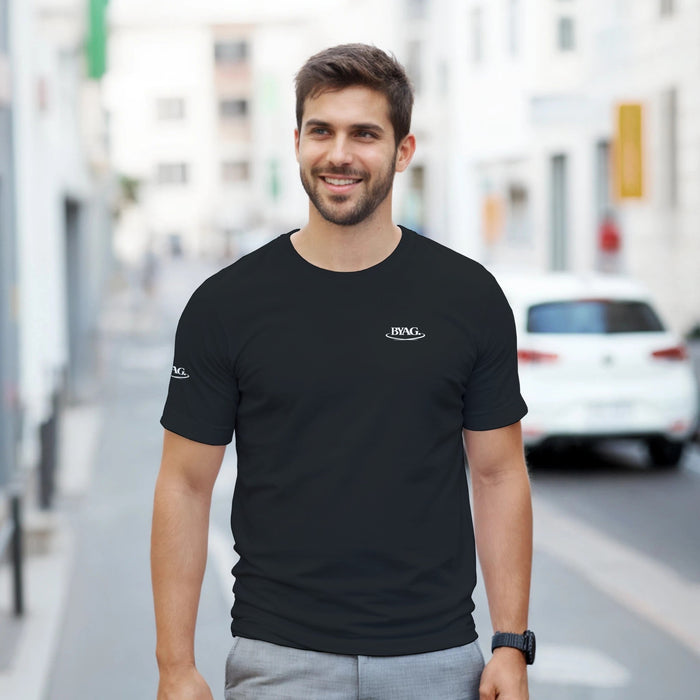 BYAG. Minimal T-Shirt – Schwarz