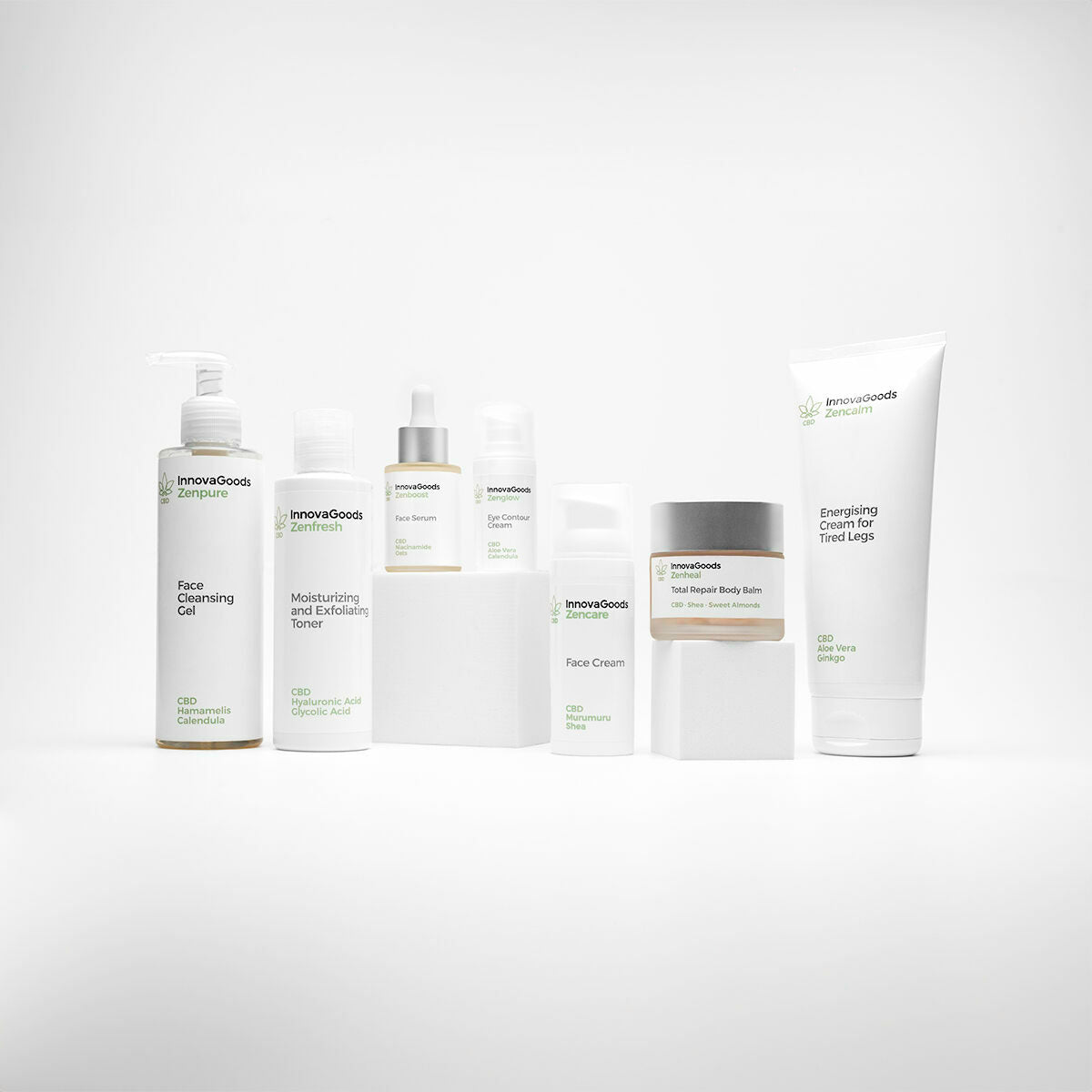 InnovaGoods Gesichtsreinigung Gel CBD Zenpure 200 ml – Produktansicht 7