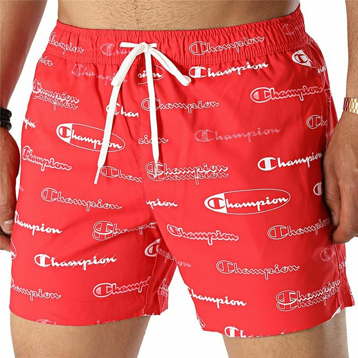 Champion Herren Bademode Beachshort Rot - BYAG.BademodeChampionBYAG.S6456169Champion Herren Bademode Beachshort Rot – XLXL