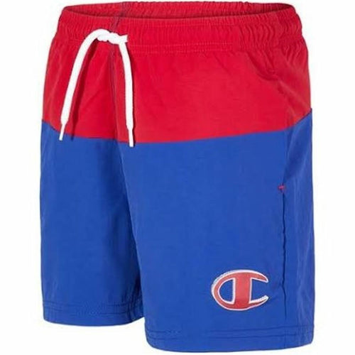 Champion Herren Bademode Beachshort Rot Blau