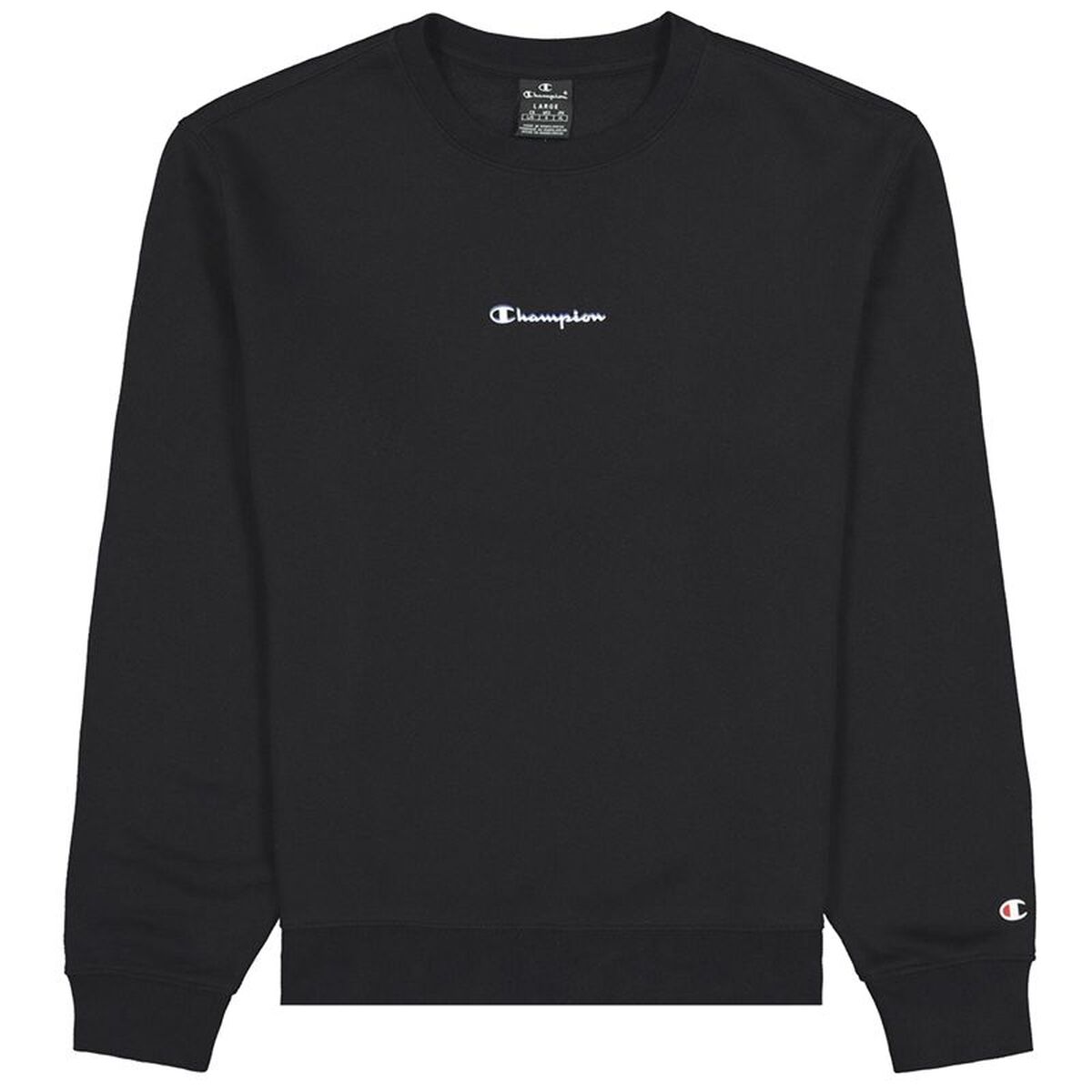 Champion Herren-Sweatshirt without Hood Korb Graphic M Schwarz – Produktbild 1
