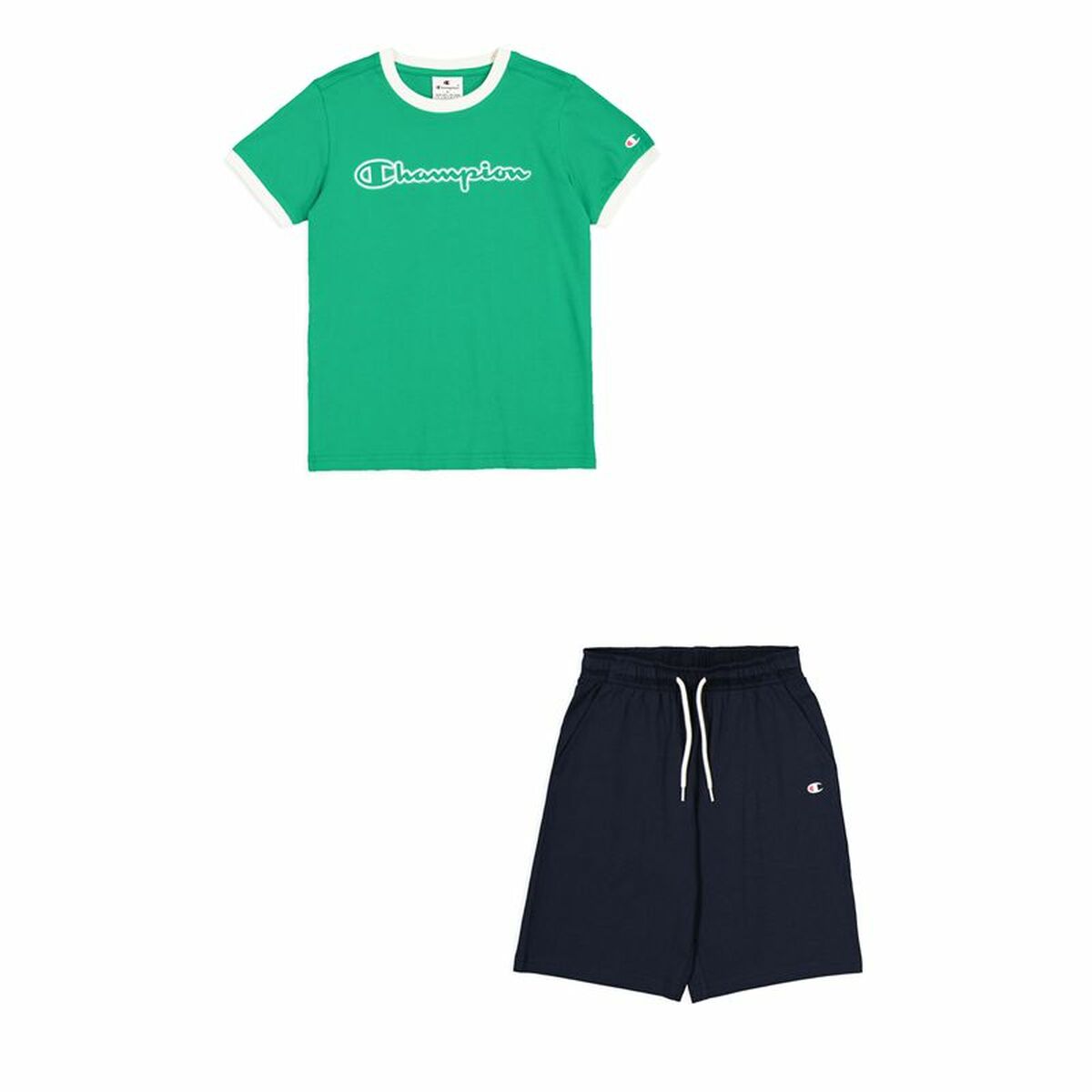 Champion Kinder-Sport Outfit Lime Grün – Produktbild 1
