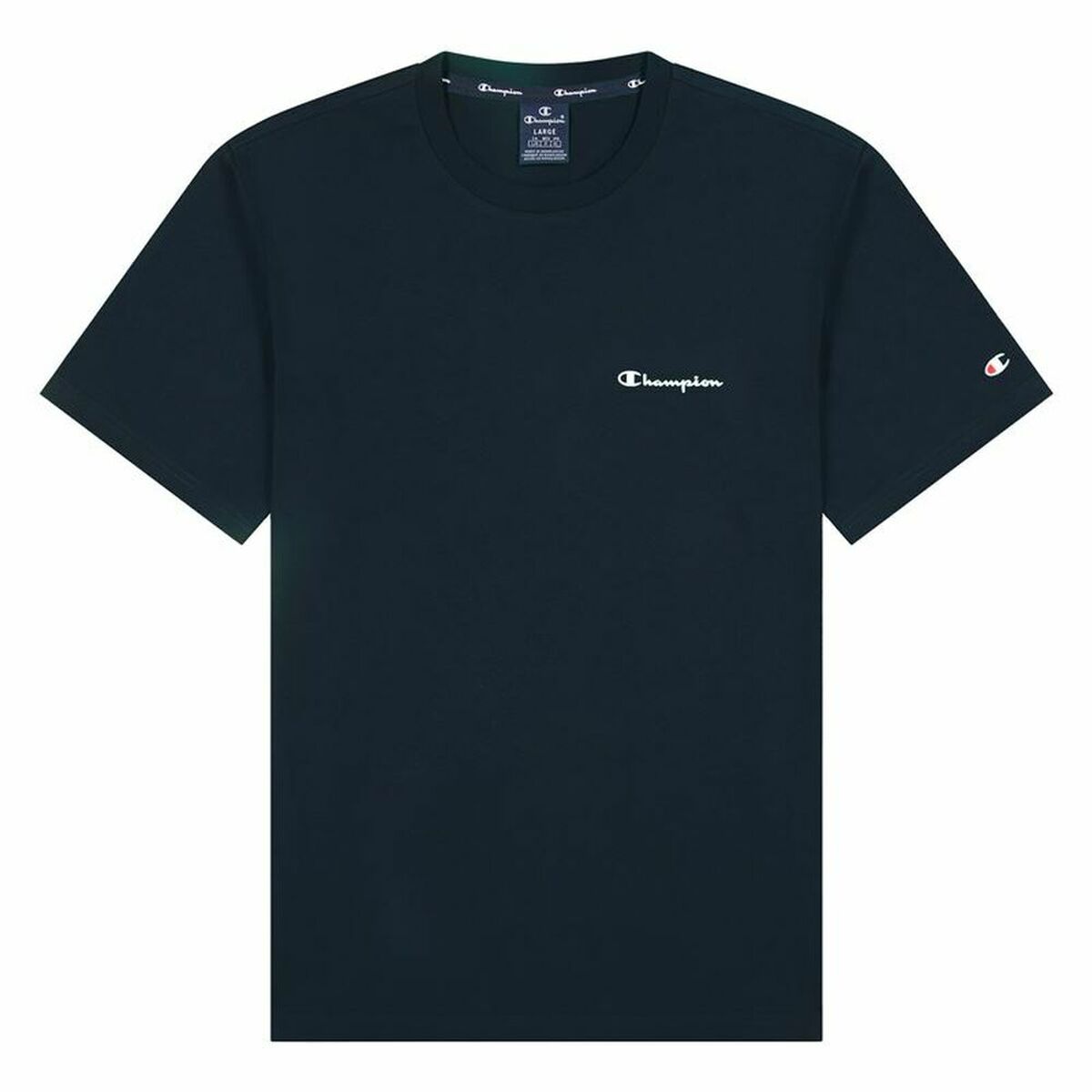 Champion Kurzarm T-Shirt Rundhals M Marineblau Blau - BYAG.T-ShirtChampionBYAG.S6440296Champion Kurzarm T-Shirt Rundhals M Marineblau Blau – XXLXXL