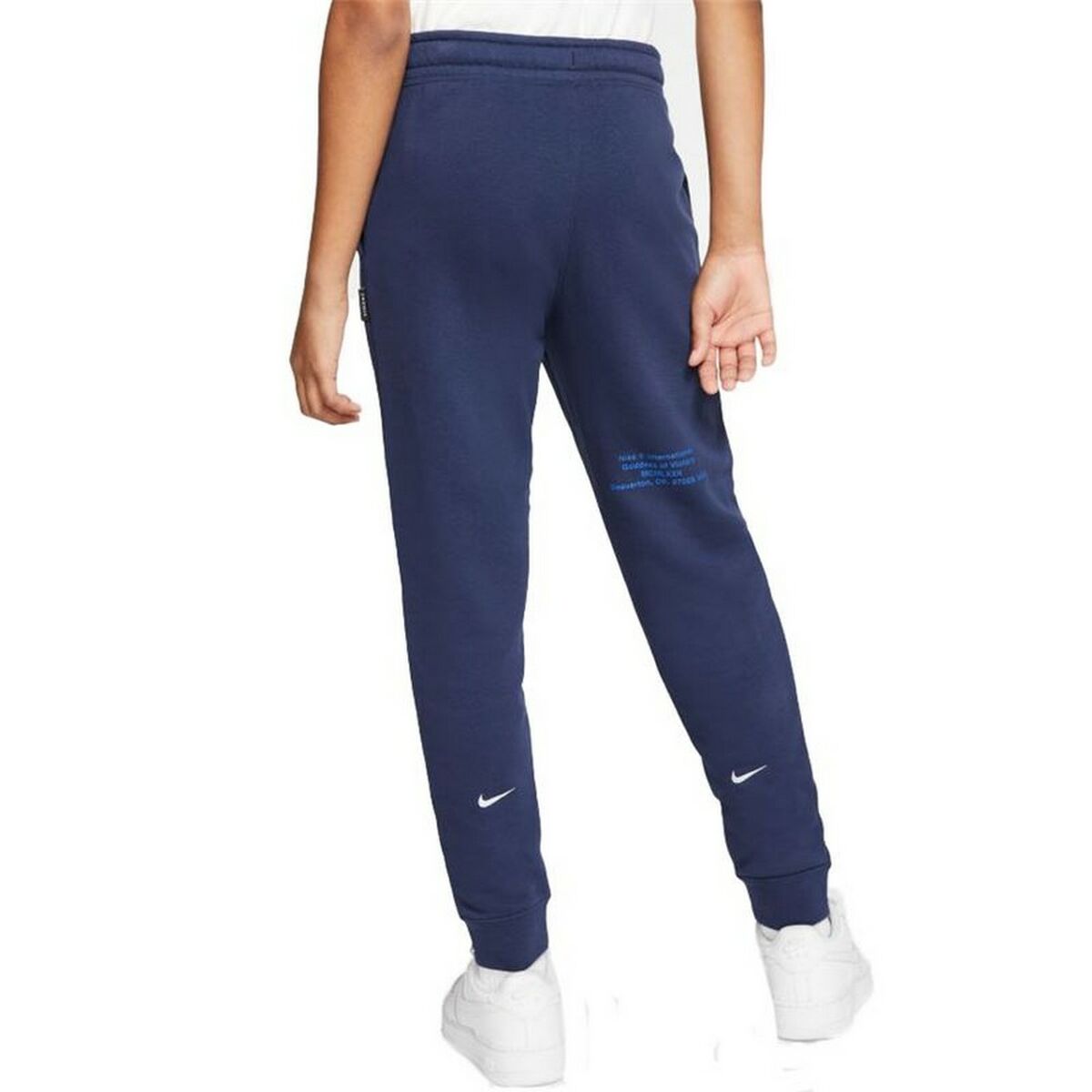 Children's Tracksuit Bottoms Nike Swoosh Dark blue - BYAG.Sports & OutdoorsBigbuyBYAG.S6432122Children's Tracksuit Bottoms Nike Swoosh Dark blue7 - 8 Years